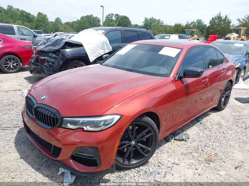 Vin: 3mw5r7j07m8b99690, lot: 46098395, bmw 330i xdrive 20212