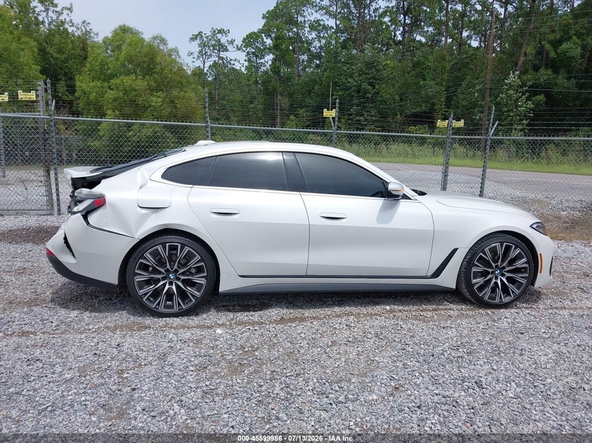 2023 BMW 430I Gran Coupe VIN: WBA63AV0XPFP54849 Lot: 45599986