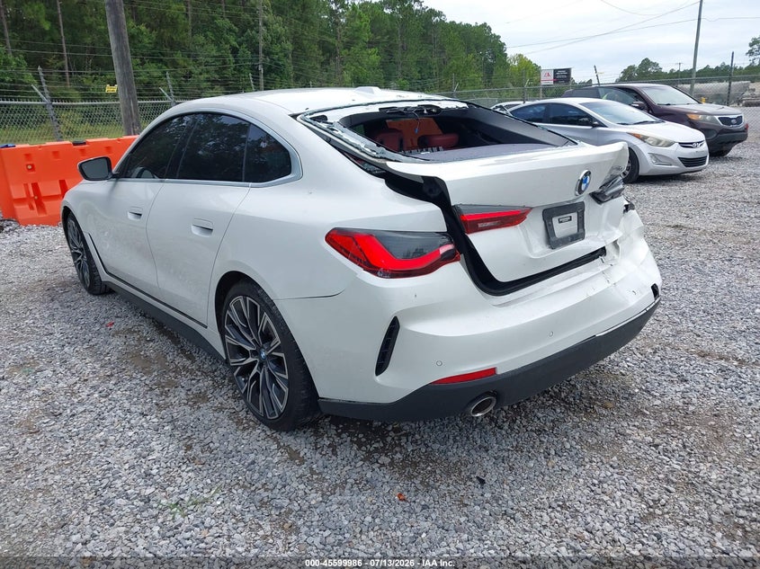 Vin: wba63av0xpfp54849, lot: 46098409, bmw 430i gran coupe 20233