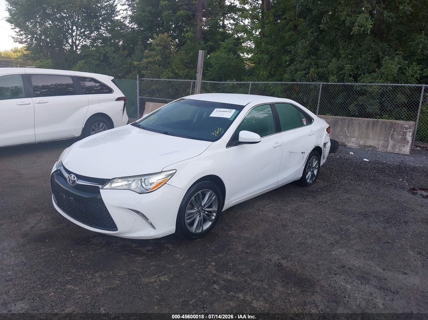 2016 Toyota Camry, Левый зад, IAAI, VIN 4T1BF1FK2GU228943 — фото 2
