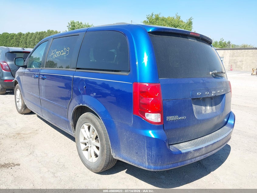 Vin: 2c4rdgcgxdr680854, lot: 46098446, dodge grand caravan sxt 20133