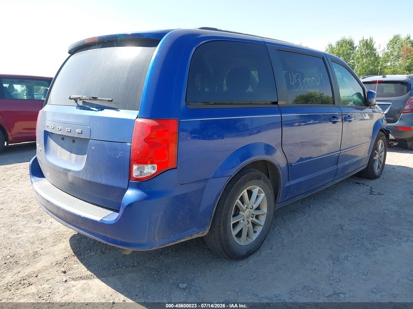 Vin: 2c4rdgcgxdr680854, lot: 46098446, dodge grand caravan sxt 20134
