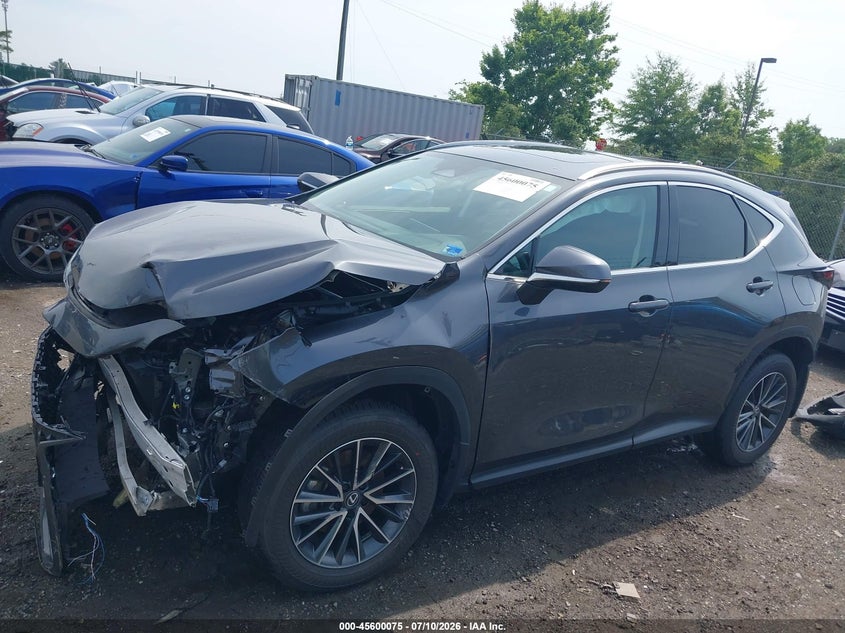 2025 Lexus Nx 350 Premium VIN: 2T2GGCEZ1SC081047 Lot: 45600075