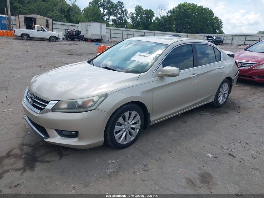 2014 Honda Accord, Rear, IAAI, VIN 1HGCR2F88EA107733 — photo 2