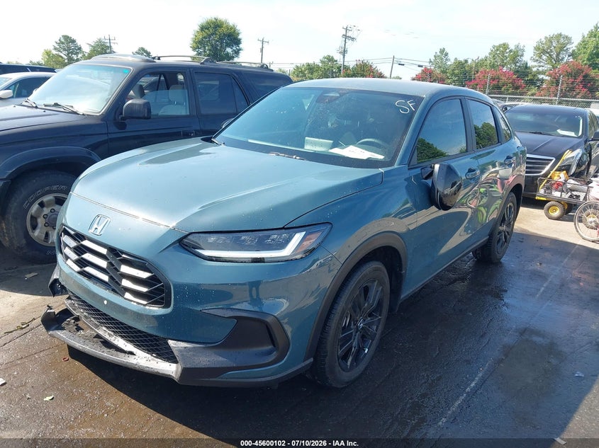 2026 Honda Hr-V 2Wd Sport, Front End, IAAI, VIN 3CZRZ1H53TM738728 — photo 2