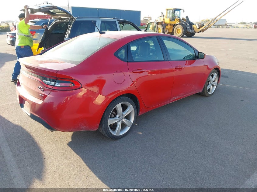 Vin: 1c3cdfebxed926392, lot: 46098529, dodge dart gt 20144