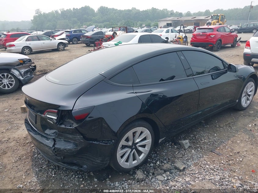 Vin: 5yj3e1ea6mf057381, lot: 46098545, tesla model 3 standard range plus rear-wheel drive 20214