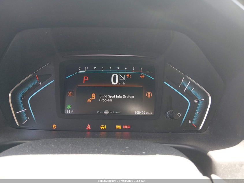 2021 HONDA ODYSSEY auction photo 7