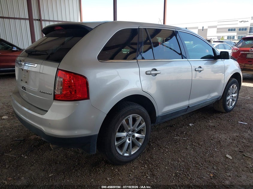 Vin: 2fmdk3kc0ebb17714, lot: 46098617, ford edge limited 20144