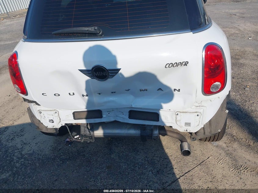 2014 Mini Countryman Cooper VIN: WMWZB3C53EWR39025 Lot: 45600209