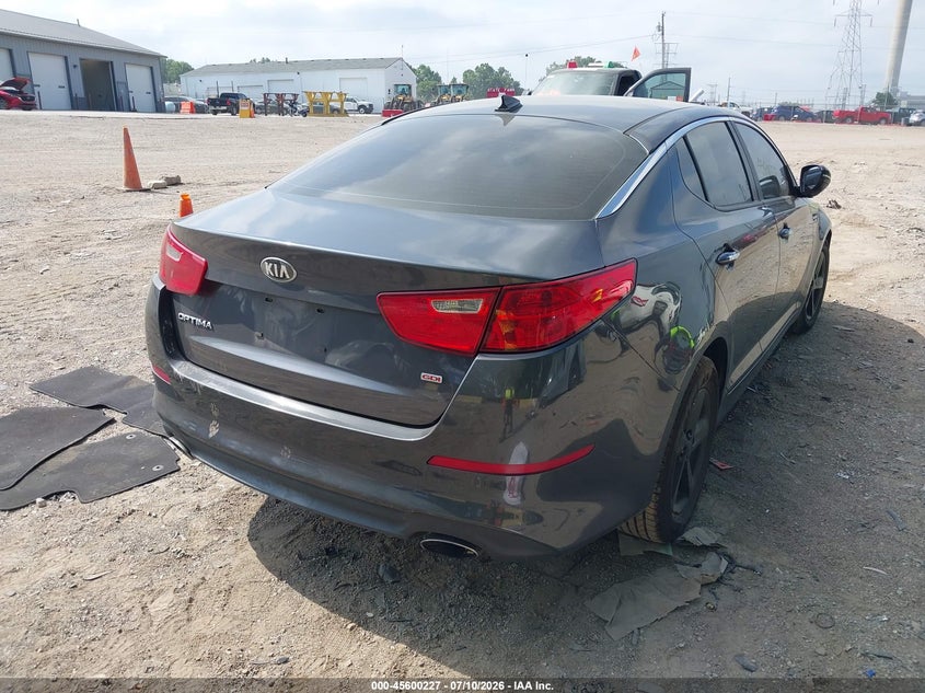 Vin: knagm4a72f5649877, lot: 46098650, kia optima lx 20154