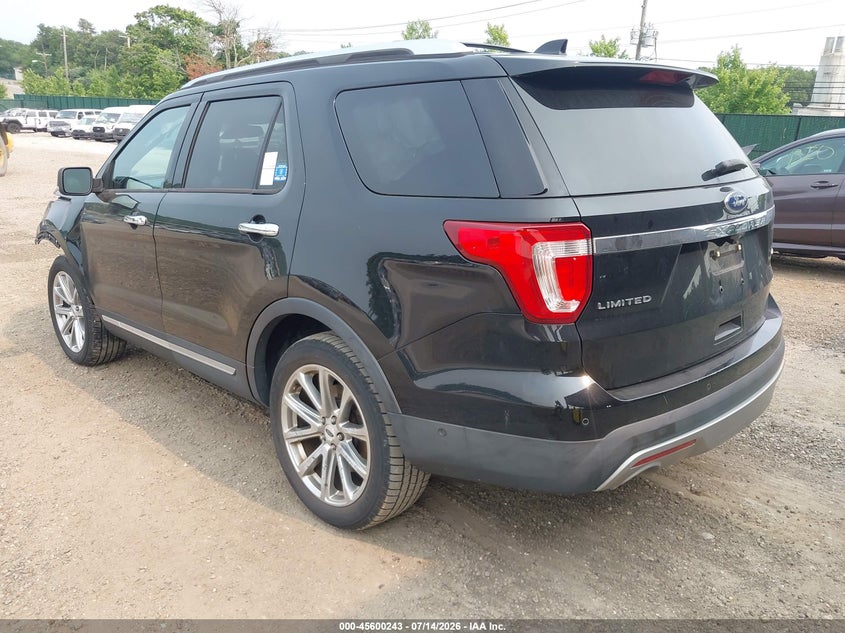 2017 FORD EXPLORER auction photo 3