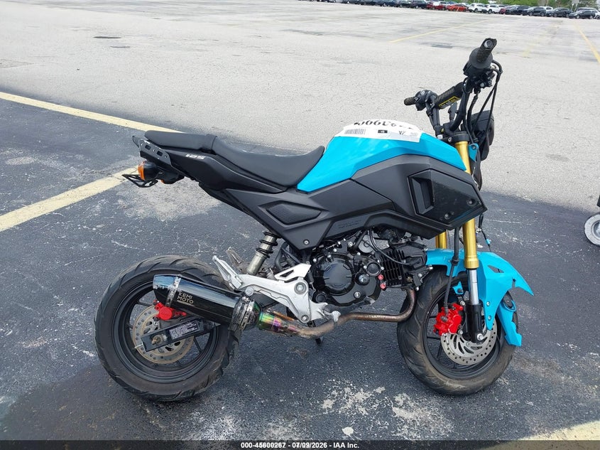 2019 Honda Grom 125 VIN: MLHJC7512K5102344 Lot: 45600267
