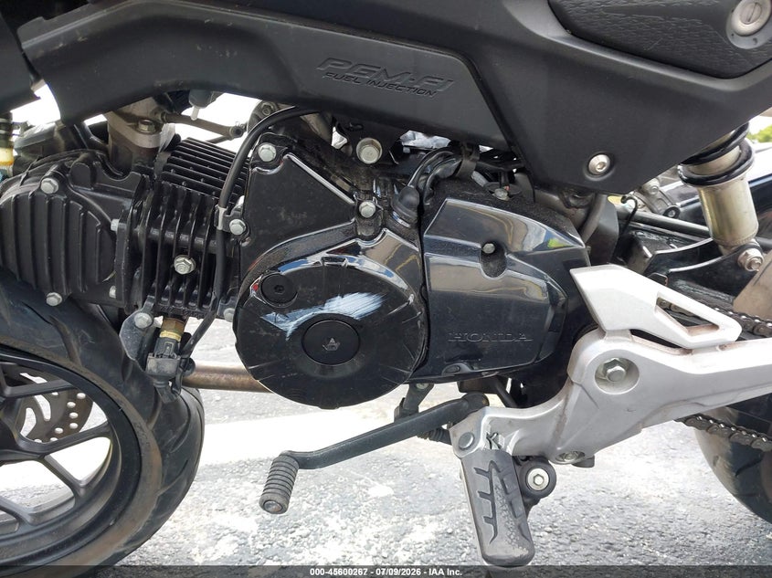 2019 Honda Grom 125 VIN: MLHJC7512K5102344 Lot: 45600267