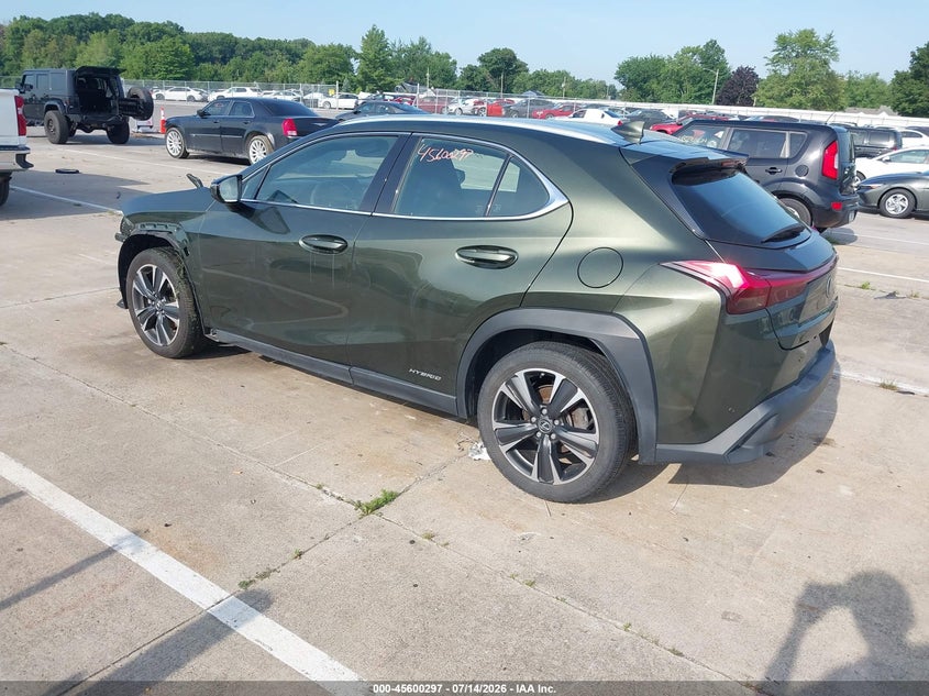 Vin: jthp9jbh7l2033632, lot: 46098720, lexus ux 250h 20203