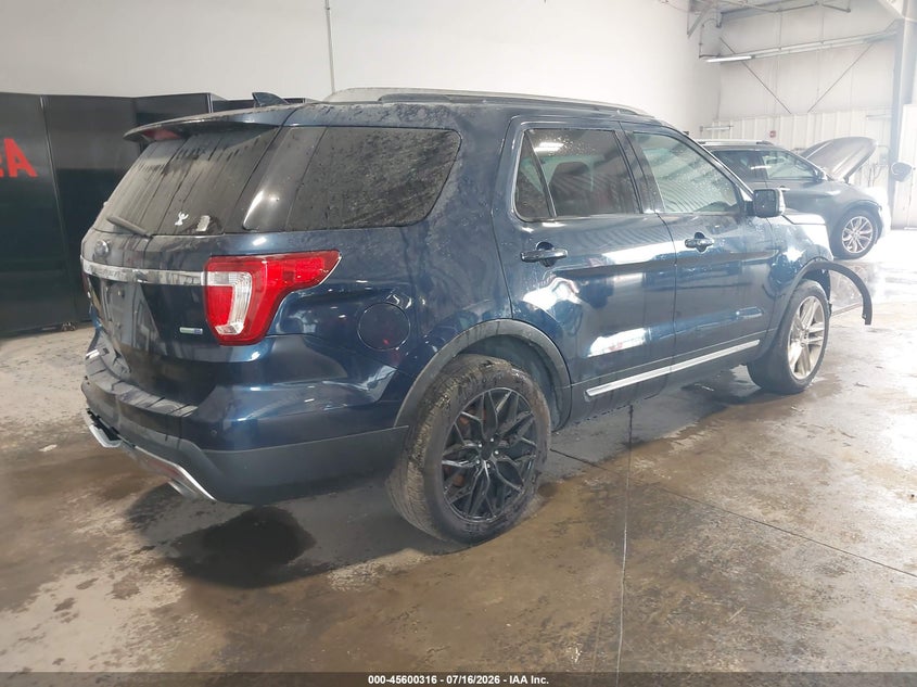 Vin: 1fm5k8d88ggc21602, lot: 46098739, ford explorer xlt 20164