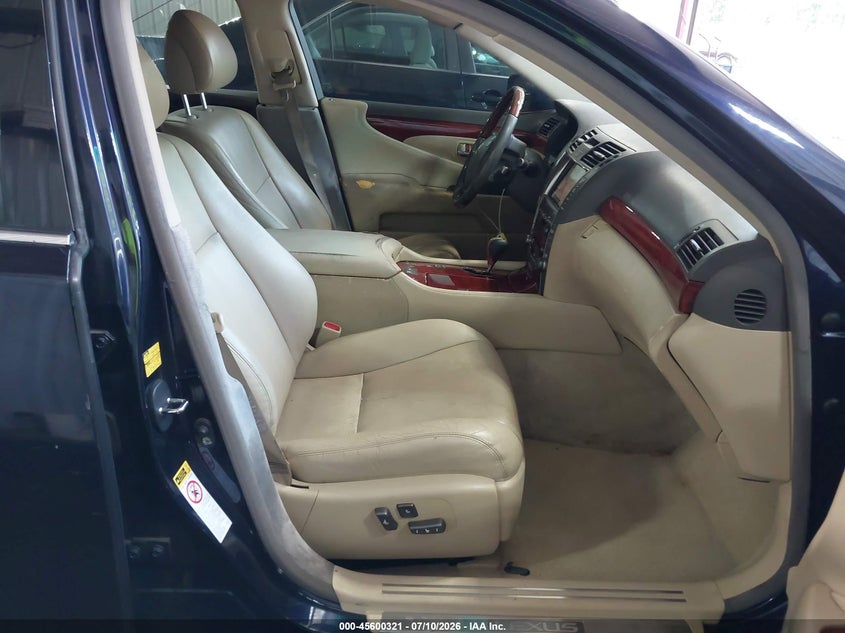 2008 Lexus Ls 460 VIN: JTHBL46F085052213 Lot: 45600321