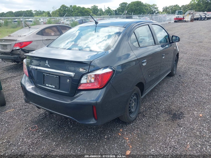 2024 MITSUBISHI MIRAGE G4 auction photo 4