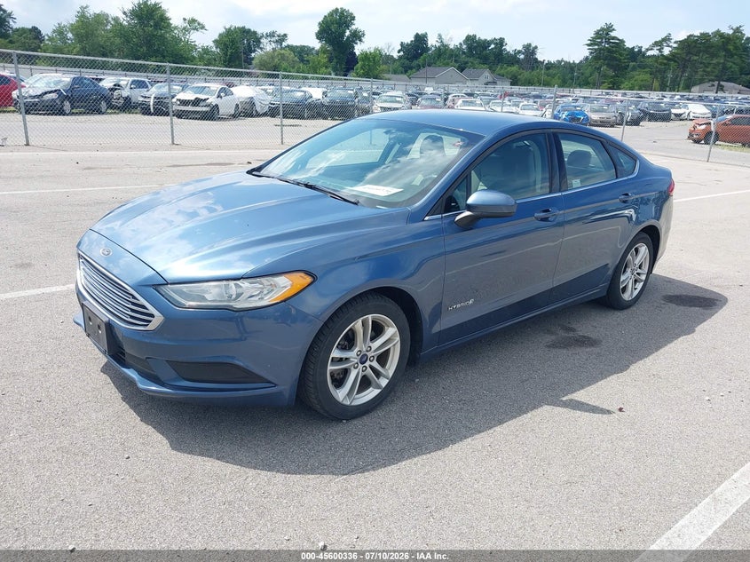 2018 FORD FUSION HYBRID auction photo 2