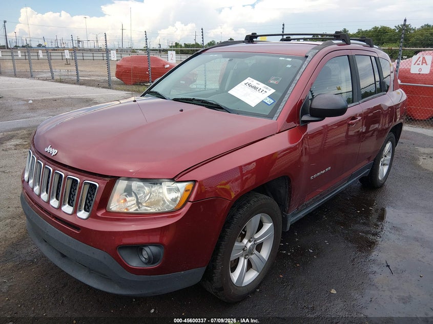Vin: 1c4njdbb2ed855341, lot: 46098760, jeep compass sport 20142
