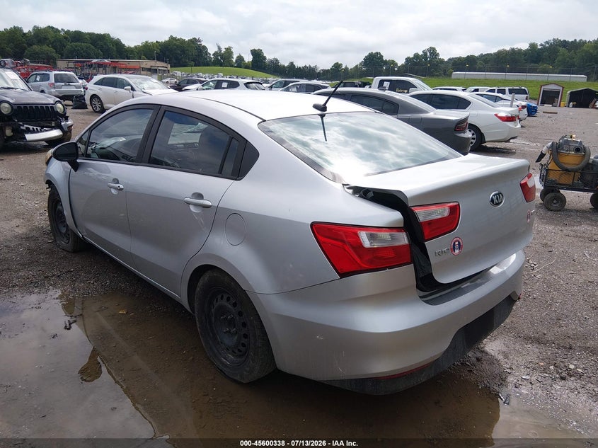 Vin: knadm4a33g6667025, lot: 46098761, kia rio lx 20163