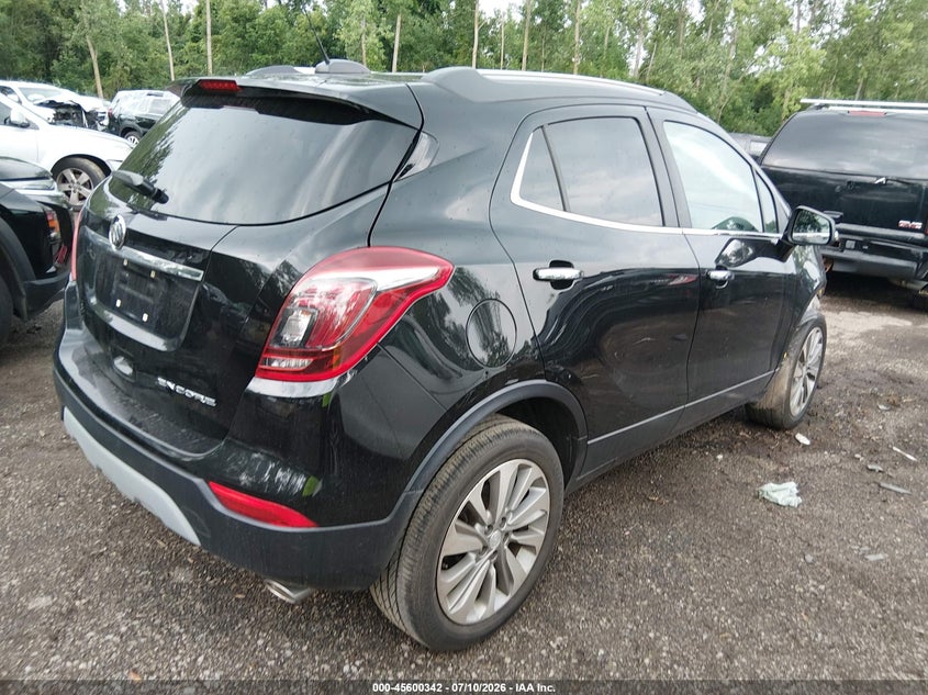Vin: kl4cjasb2ke743029, lot: 46098765, buick encore fwd preferred 20194