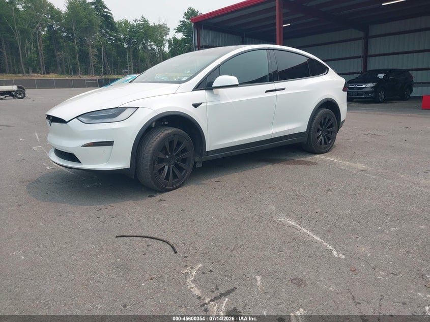 2022 TESLA MODEL X auction photo 2