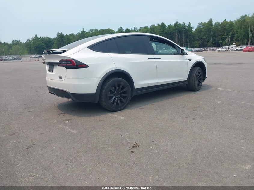 2022 TESLA MODEL X auction photo 4
