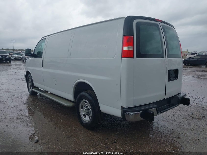 Vin: 1gcwgafg8l1167057, lot: 46098795, chevrolet express cargo rwd 2500 regular wheelbase wt 20203