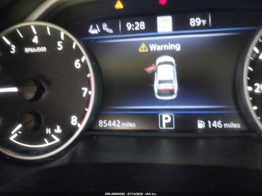2021 Nissan Maxima Sv Xtronic Cvt VIN: 1N4AA6CV5MC515226 Lot: 45600390