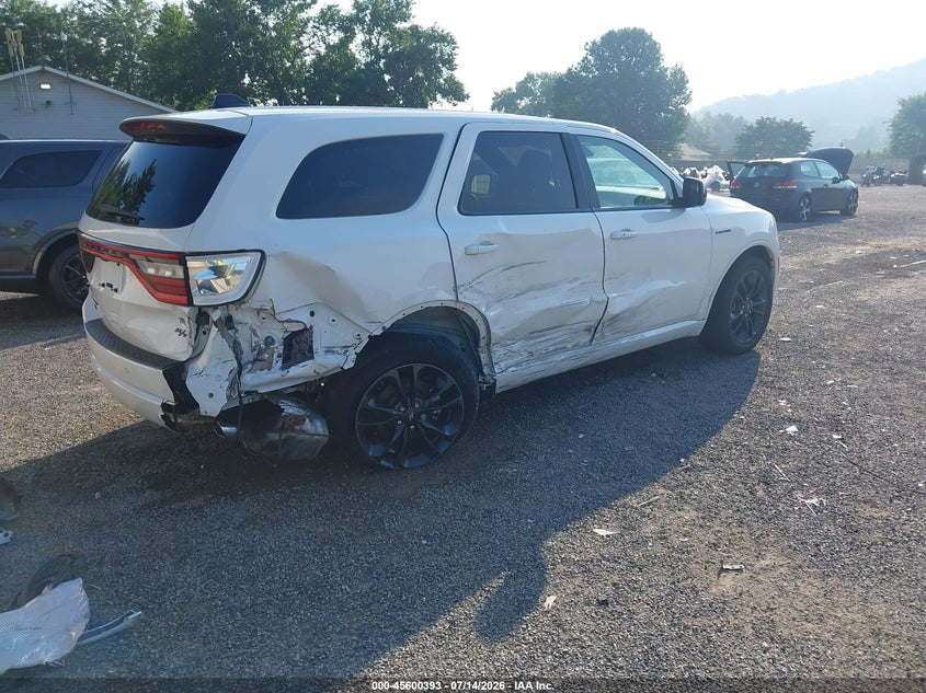 Vin: 1c4sdjct9pc574467, lot: 46098816, dodge durango hemi orange awd 20234