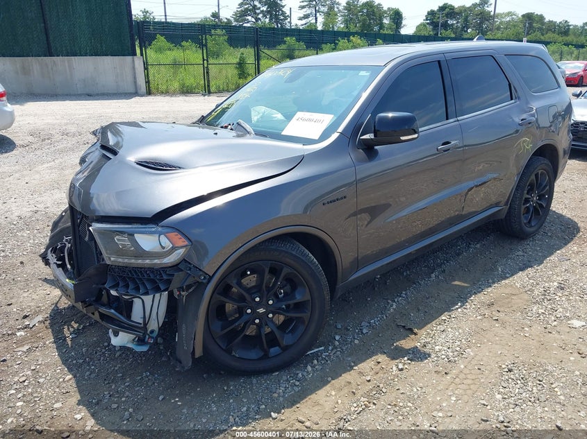 Vin: 1c4sdjct2lc161686, lot: 46098824, dodge durango r/t awd 20202