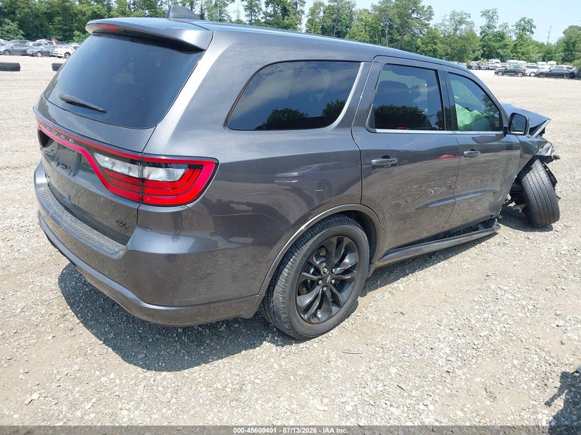 Vin: 1c4sdjct2lc161686, lot: 46098824, dodge durango r/t awd 20204
