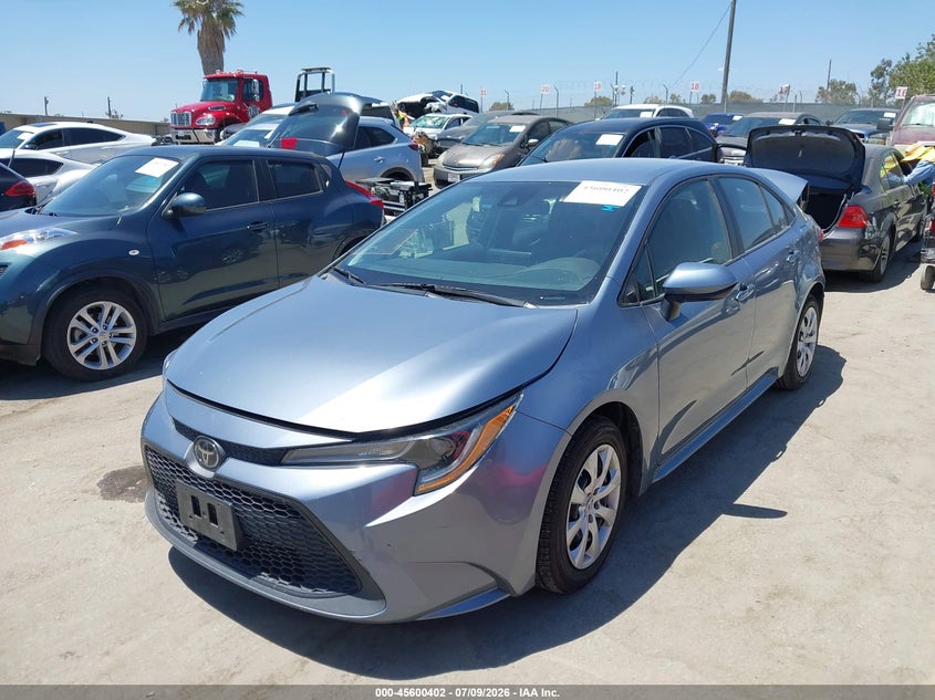 2022 Toyota Corolla, Rear, IAAI, VIN 5YFEPMAE5NP339501 — photo 2