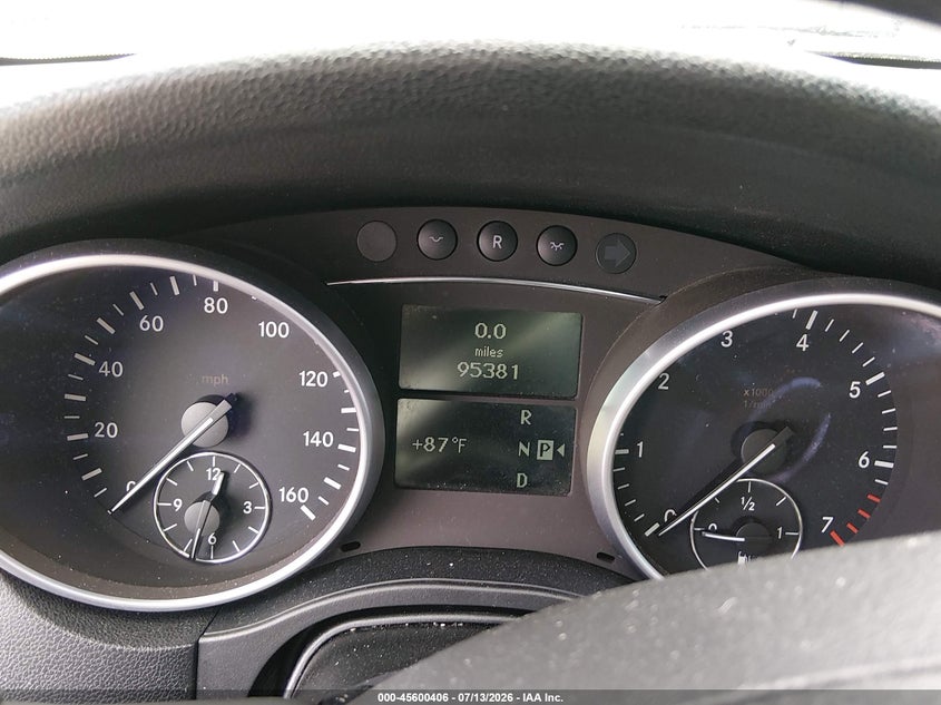 2007 Mercedes-Benz Ml 350 4Matic VIN: 4JGBB86EX7A202705 Lot: 45600406
