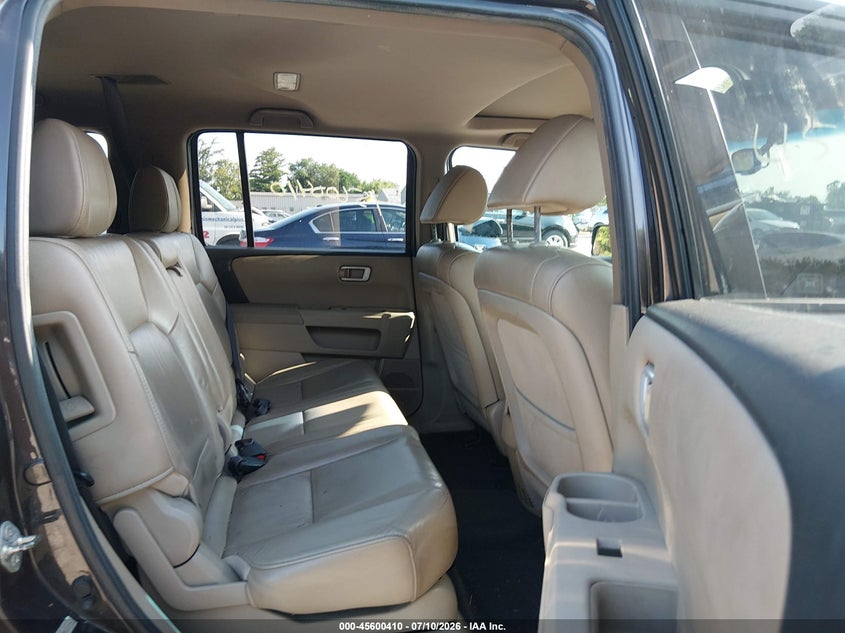 2012 HONDA PILOT auction photo 8