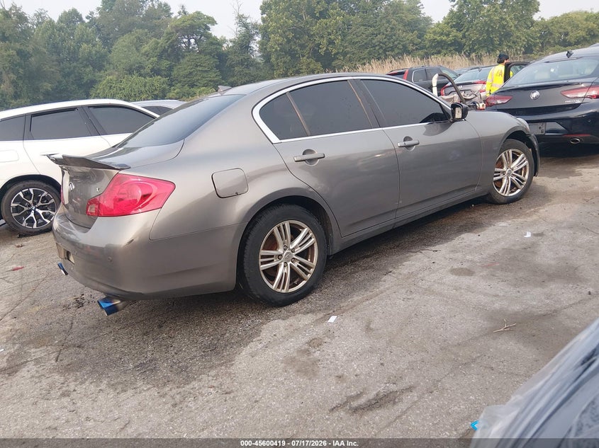 Vin: jn1cv6ar1am451515, lot: 46098842, infiniti g37x 20104