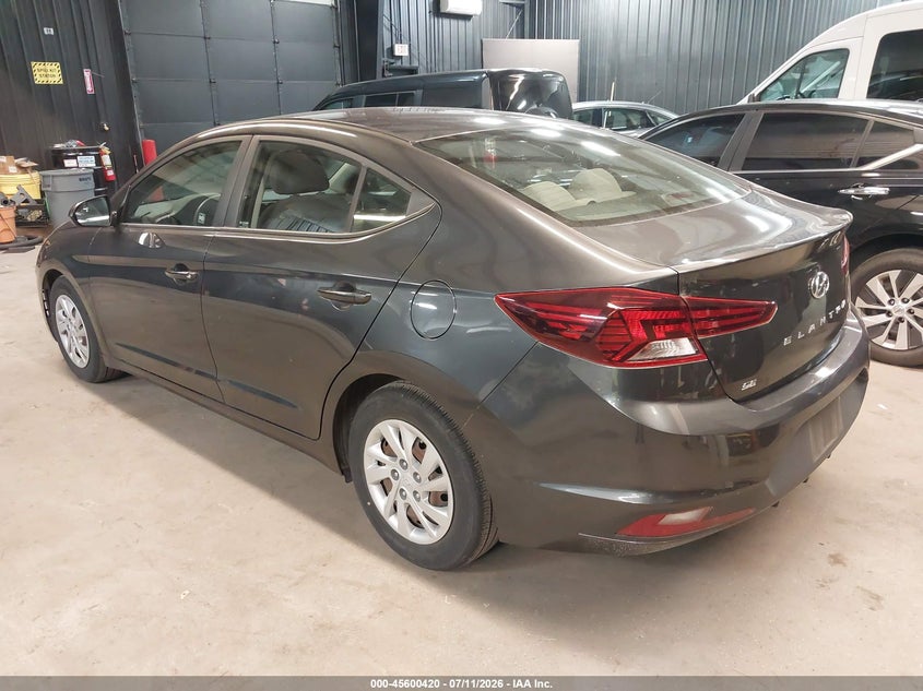 Vin: 5npd74lf3lh612771, lot: 46098843, hyundai elantra se 20203