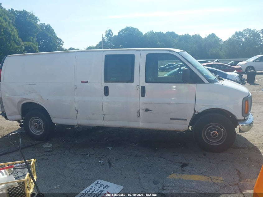 2002 GMC Savana Cargo Van Standard VIN: 1GTGG29R521103063 Lot: 45600450