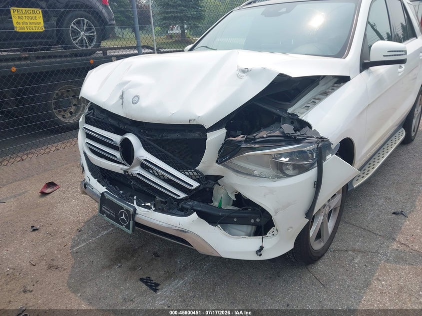 2016 Mercedes-Benz Gle 350 4Matic VIN: 4JGDA5HB0GA697414 Lot: 45600451