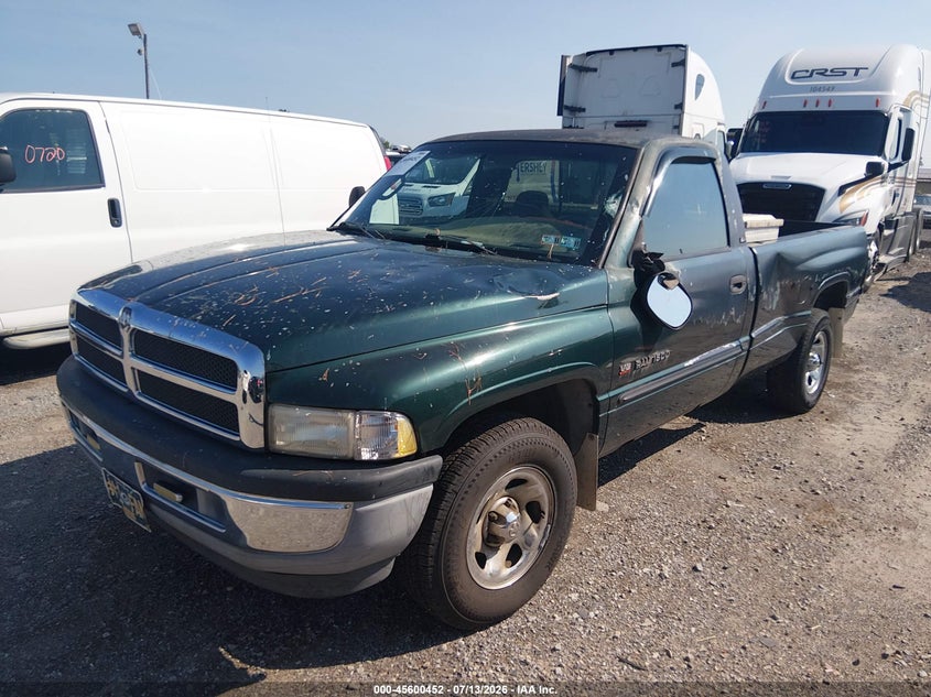 2001 Dodge RAM, Right Rear, IAAI, VIN 1B7HC16Y01S326349 — photo 2
