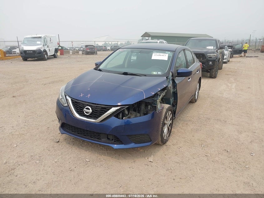 2019 Nissan Sentra, Лівий перед, IAAI, VIN 3N1AB7AP3KY205357 — фото 2
