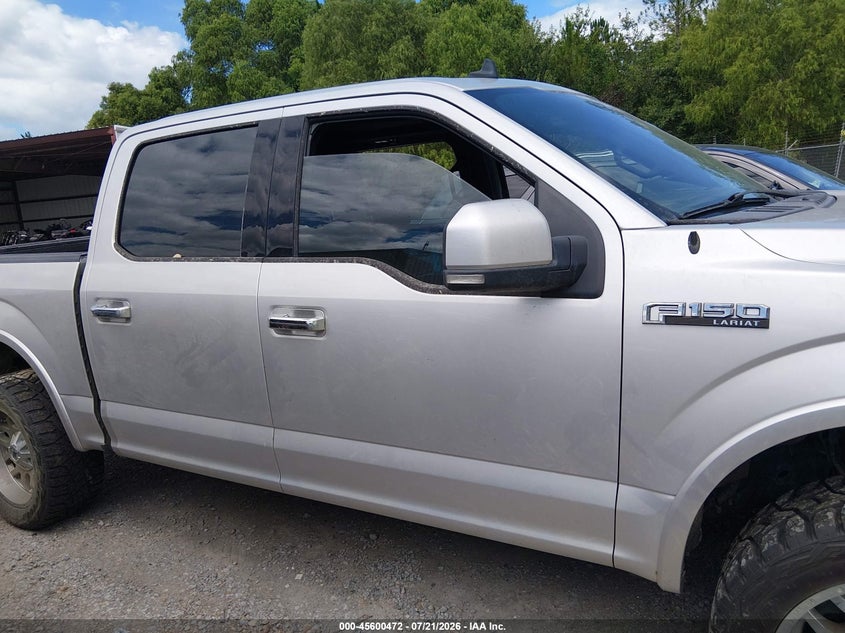 2019 Ford F-150 Lariat VIN: 1FTEW1E48KKC75354 Lot: 45600472