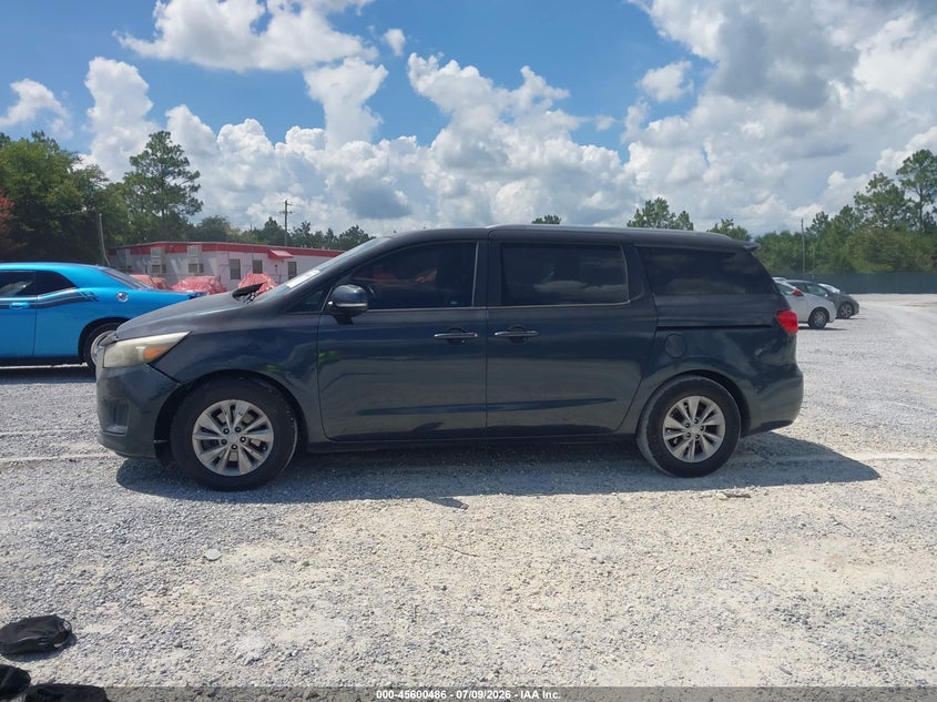 2016 Kia Sedona Lx VIN: KNDMB5C12G6162068 Lot: 45600486