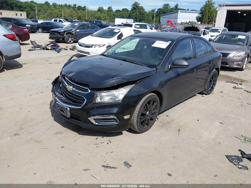 2016 Chevrolet Cruze, Удар спереду, IAAI, VIN 1G1PC5SG6G7190331 — фото 2