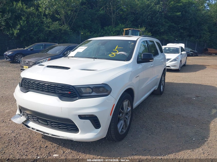 Vin: 1c4sdjct6pc555911, lot: 46098945, dodge durango r/t plus awd 20232