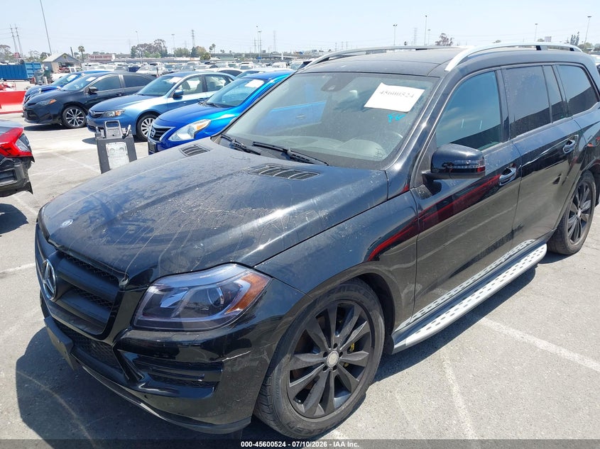 2016 Mercedes-Benz Gl 450 4Matic VIN: 4JGDF6EE5GA624772 Lot: 45600524