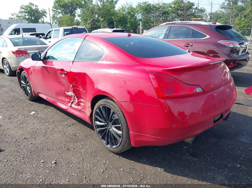 Vin: jn1cv6el9bm262733, lot: 46098948, infiniti g37x 20113