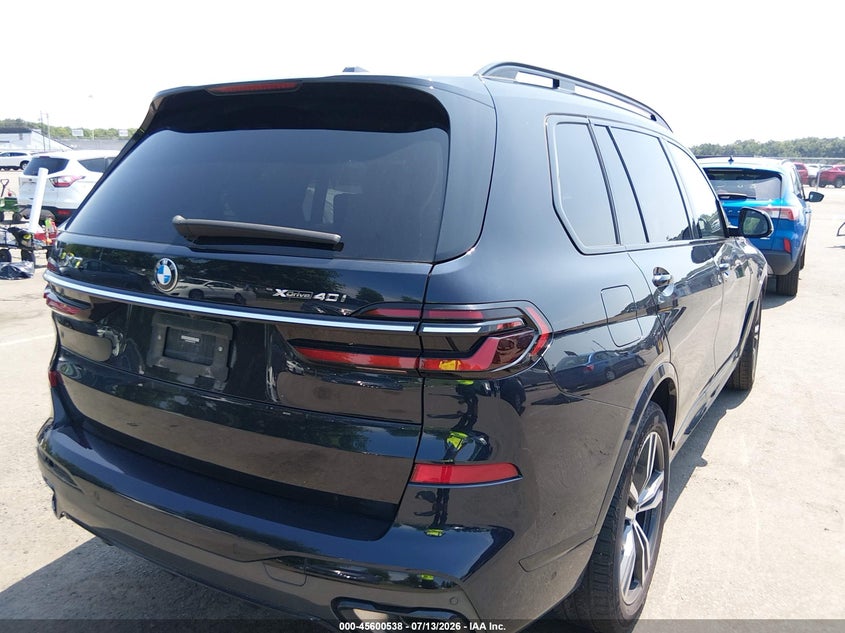 Vin: 5ux23em09p9s07126, lot: 46098961, bmw x7 xdrive40i 20234