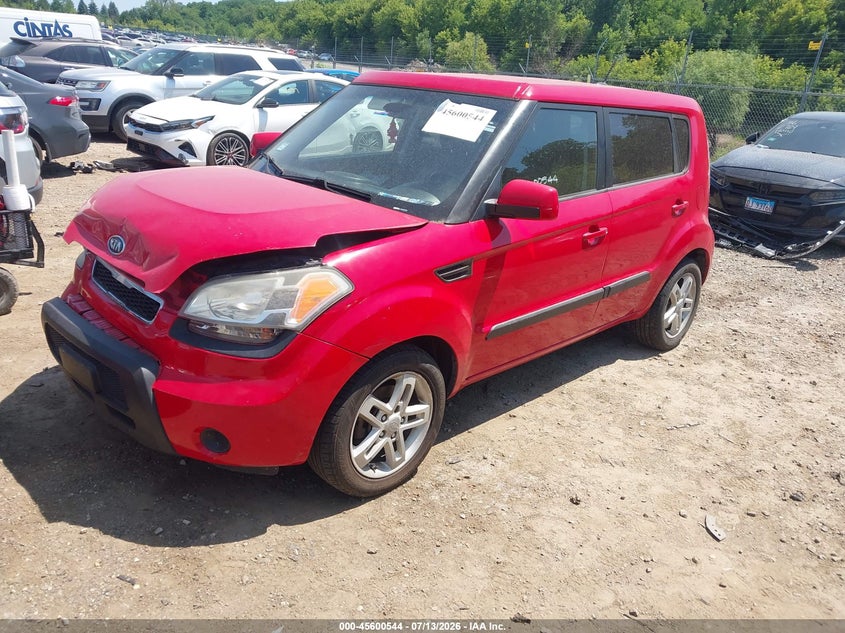 2011 Kia Soul, Front End, IAAI, VIN KNDJT2A26B7288298 — photo 2